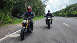 Trải nghiệm bộ đôi Triumph Speed 400 và Scrambler 400x