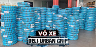 Vỏ Deli Urban Grip chỉ từ 405k nhưng sở hữu chất lượng tuyệt vời, vận hành êm ái