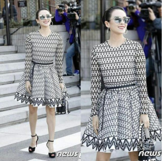 Diện váy 6 triệu đồng, Chương Tử Di tỏa sáng không thua kém ai tại đám cưới Song - Song