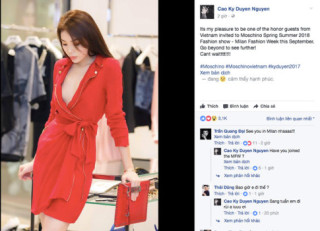 Hoa hậu Kỳ Duyên sẽ “quẩy tung nóc” tại Milan Fashion Week 2018