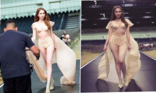 Một lần nữa Ngọc Trinh lại bị “bóc” khi ảnh chưa chỉnh sửa lọt ra ngoài