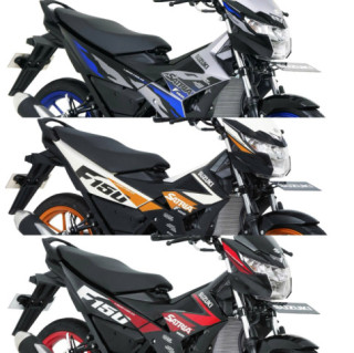 Satria 2025 tiếp tục gây sốt cho fan với 3 phối màu mới cực kì bắt mắt