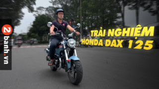 Trải nghiệm Honda Dax ST125 Trail Sport - cùng chia sẻ thú vị của chủ xe cao 1m8