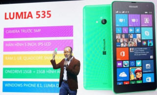 Lumia 535 bán từ tuần sau, giá 3,5 triệu đồng