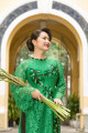 NTK Sương Nguyễn tung bộ sưu tập áo dài chiều chuộng phụ nữ trung niên nhân dịp Xuân Giáp Thìn 2024