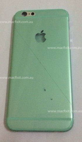 Vỏ nhôm iPhone 6 với logo Apple lộ diện