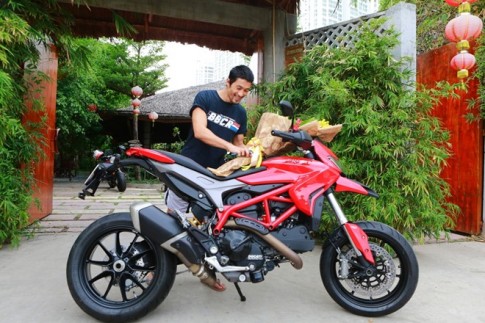 Bộ sưu tập siêu xe Ducati của diễn viên Johnny Trí Nguyễn