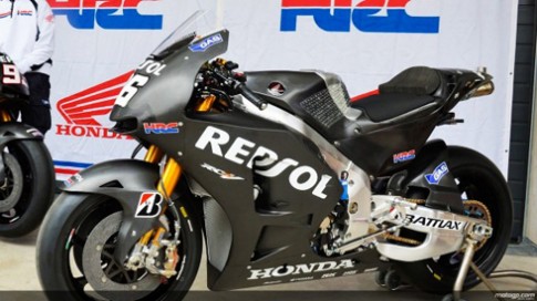 Honda trình làng xe mới cho mùa giải motoGP 2014