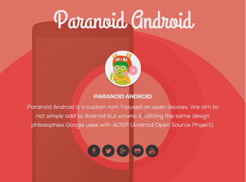 [Hướng dẫn] Cập nhật Paranoid Android 4.6 Beta 5 Playful Pitaya