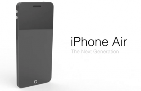 iPhone Air siêu mỏng mang âm hưởng Macbook Air