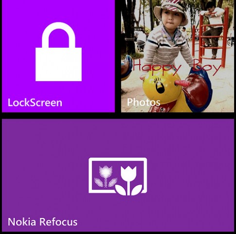 Nokia Refocus chụp ảnh trước lấy nét sau