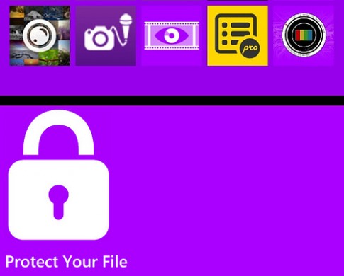 Protect Your File ứng dụng bảo mật hình ảnh