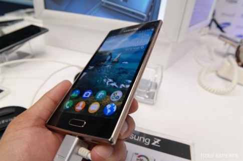 Samsung Z phiên bản màu vàng sang trọng hào nhoáng