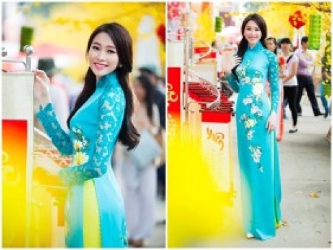 Top mỹ nhân diện áo dài đẹp nhất xuân Giáp Ngọ