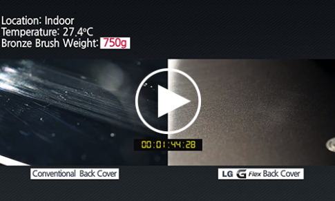 [Video] độ bền của LG G Flex và khả năng tự chữa lành vết xước