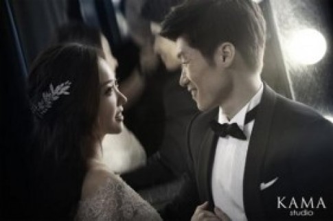 Ảnh cưới lãng mạn của cầu thủ Park Ji Sung