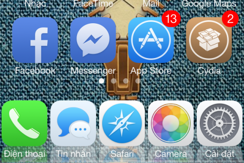 Ayeris: Icon độ phân giải cao cho iOS7
