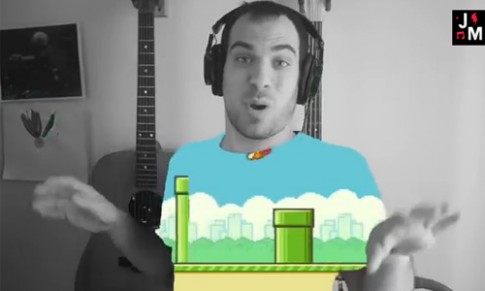 Bài hát về Flappy Bird gây sốt trên Youtube