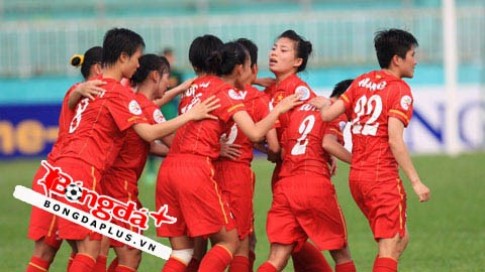 [BĐ Nữ] Thắng ĐT Jordan với tỷ số 3-1, ĐT Việt Nam tiến thẳng vào đá Play-Off VCK WorldCup 2015