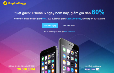Các nhà bán lẻ Việt Nam đang làm gì để đón iPhone 6?
