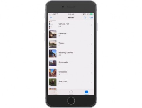 Cách hồi sinh mục Camera Roll trong iOS 8 cho iPhone