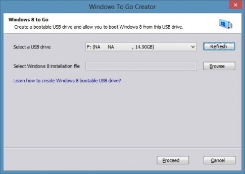 Cài đặt Windows 8/8.1 bằng Windows To Go ngay trên USB với mọi phiên bản Windows.