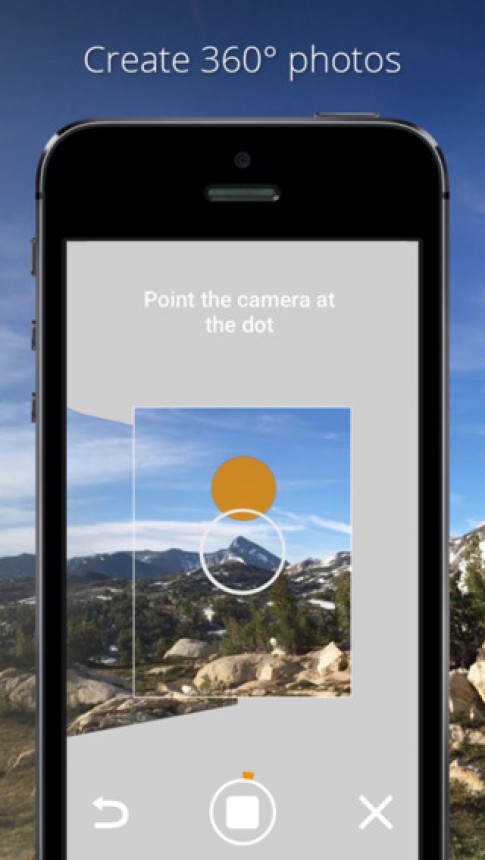 Camera Photo Sphere của Google đã xuất hiện trên iPhone