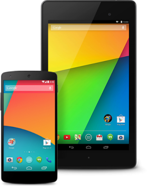Cập nhật Android 4.4 Kitkat cho Nexus 7 và Nexus 10