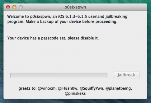 Cập nhật P0sixspwn: Sửa lỗi iMessage, LTE và hỗ trợ Apple TV