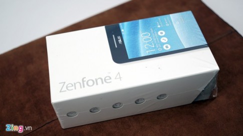 Đập hộp Zenfone 4 chính hãng 4,5 inch giá 2,7 triệu