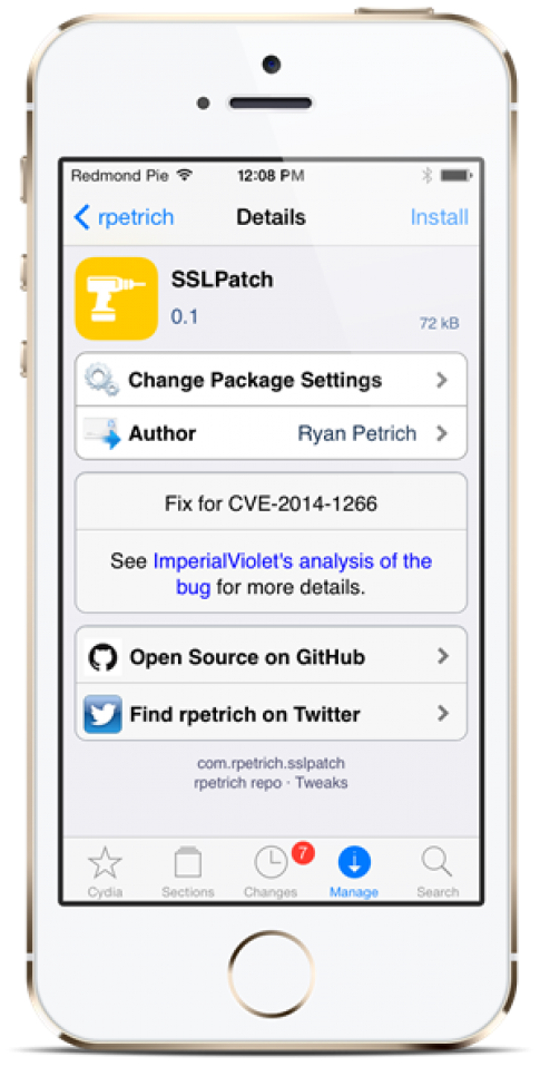 Fix lỗi SSL trên iPhone, iPad không cần update lên iOS 7.0.6
