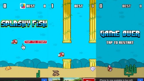 Flappy Bird “hóa cá” – Thu hút 250 triệu lượt chơi mỗi ngày