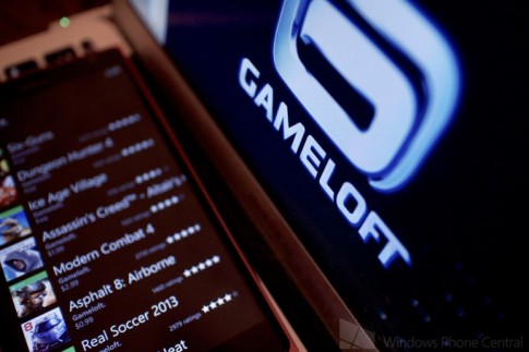 Gameloft giảm giá 50% 9 Windows Phone games