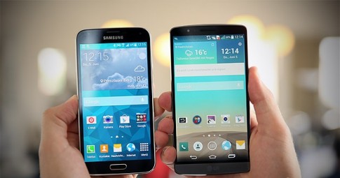 Hình chụp của LG G3 so với Galaxy S5