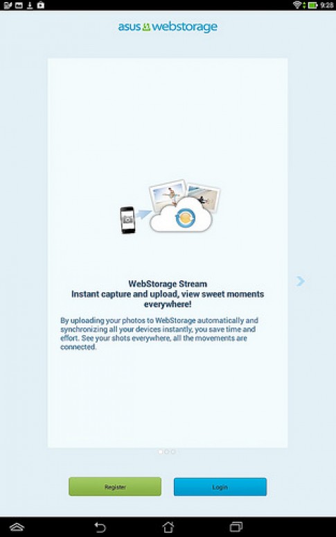 Hướng dẫn sử dụng Asus WebStorage trên thiết bị di động