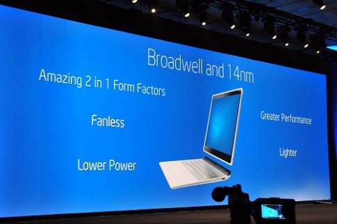 Intel sắp trình làng laptop lai tablet trang bị chip Broadwell