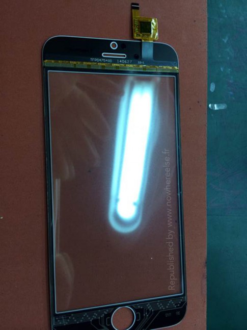 Lộ diện mặt kính và tấm nền cảm ứng iPhone 6