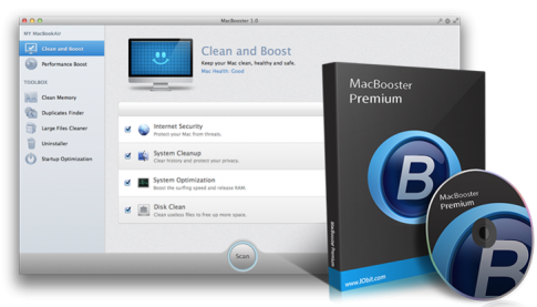MacBooster 3.0 - phần mềm tăng tốc cho các máy Mac