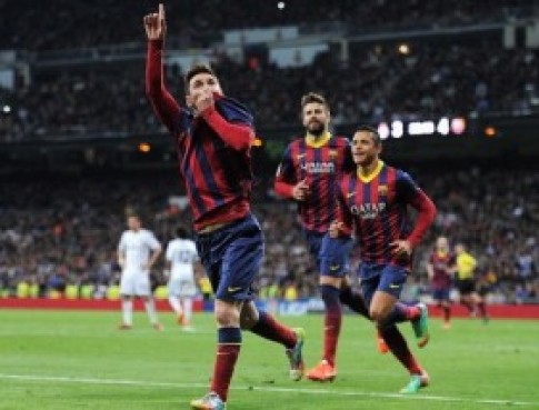 Messi lập hat-trick, Barca hạ Real