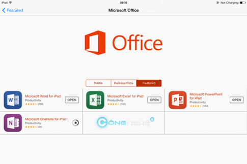 Microsoft Office cho thiết bị di động không hề miễn phí