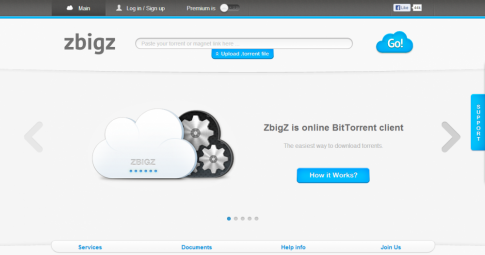 Tải Torrent tiện lợi hơn với dịch vụ ZBIGZ