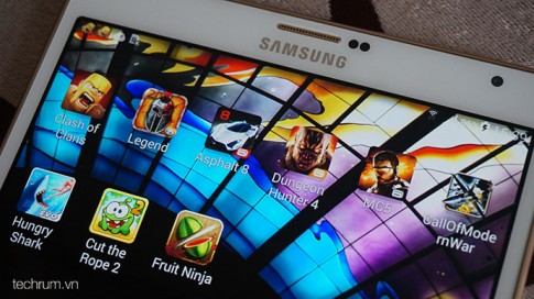 Trải nghiệm Game 3D “khủng” trên Samsung Galaxy Tab S 8.4“