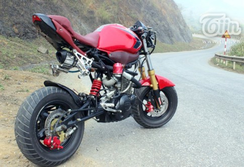 Tự tay chế tạo siêu xe Ducati của chàng trai 9x