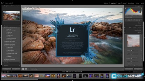 Xử lý ảnh nhanh chóng với Lightroom