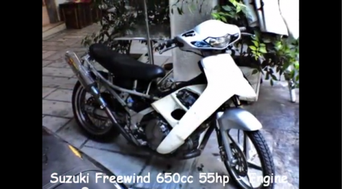 Fx 125cc độ thành 650cc ‘quá khủng’