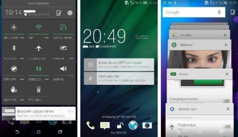 Hình ảnh HTC Sense trên nền Android 5.0 Lolipop