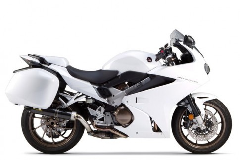 Honda VFR800 Interceptor 2014 độ pô S1R làm tăng mã lực