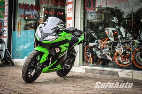 Kawasaki Ninja 300 Special Edition phiên bản đặc biệt tại Hà Nội