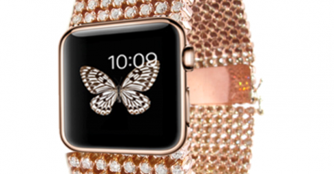 Phiên Bản Apple Watch Vàng Nạm Kim Cương Giá 30.000 USD