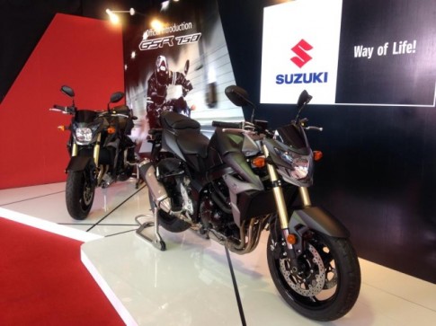 Suzuki GSR750 ABS 2015 vừa được ra mắt với giá khoản 350 triệu đồng